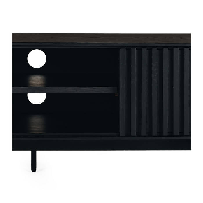 Linea TV Stand - All Black - Paulas Home & Living