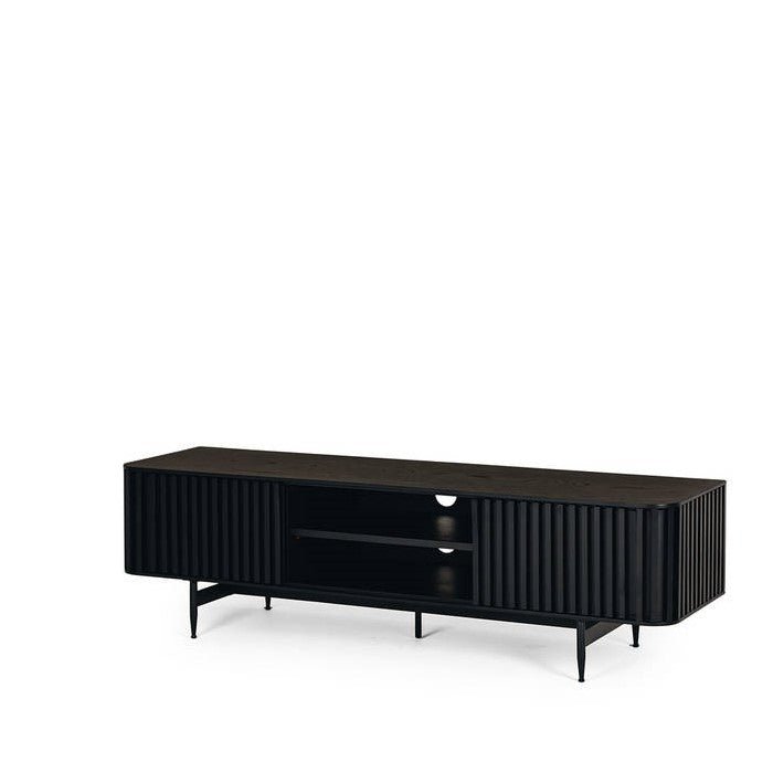 Linea TV Stand - All Black - Paulas Home & Living