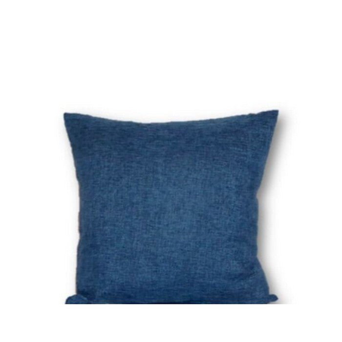 Linen Look Cushion - Blue - Paulas Home & Living