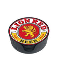 Lion Red Coaster Set - Glass - Paulas Home & Living