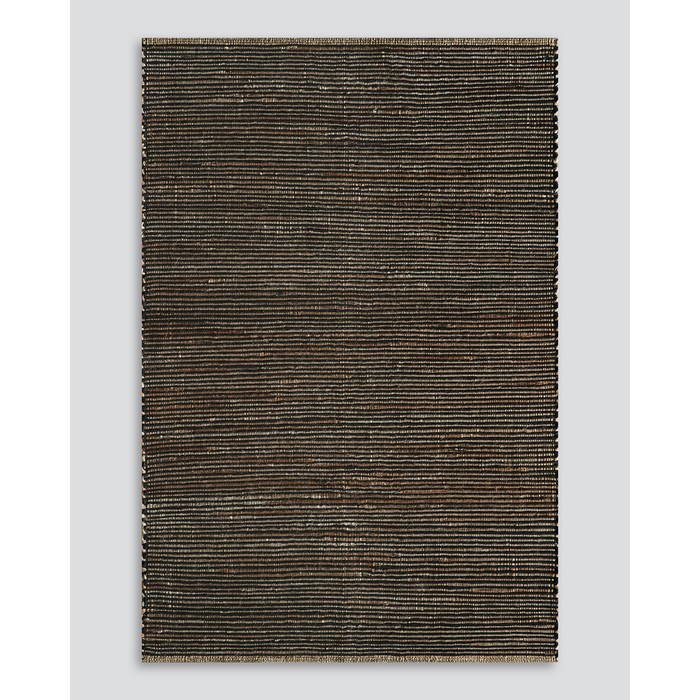 Lissa Floor Rug - Black (Hemp Blend) - Paulas Home & Living