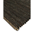 Lissa Floor Rug - Black (Hemp Blend) - Paulas Home & Living