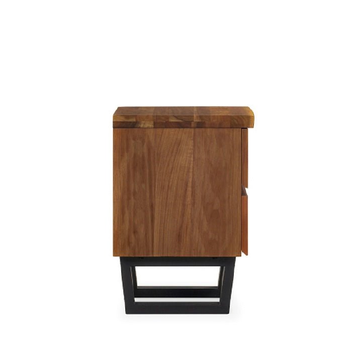 LiveEdge 2 Drawer Bedside - Paulas Home & Living