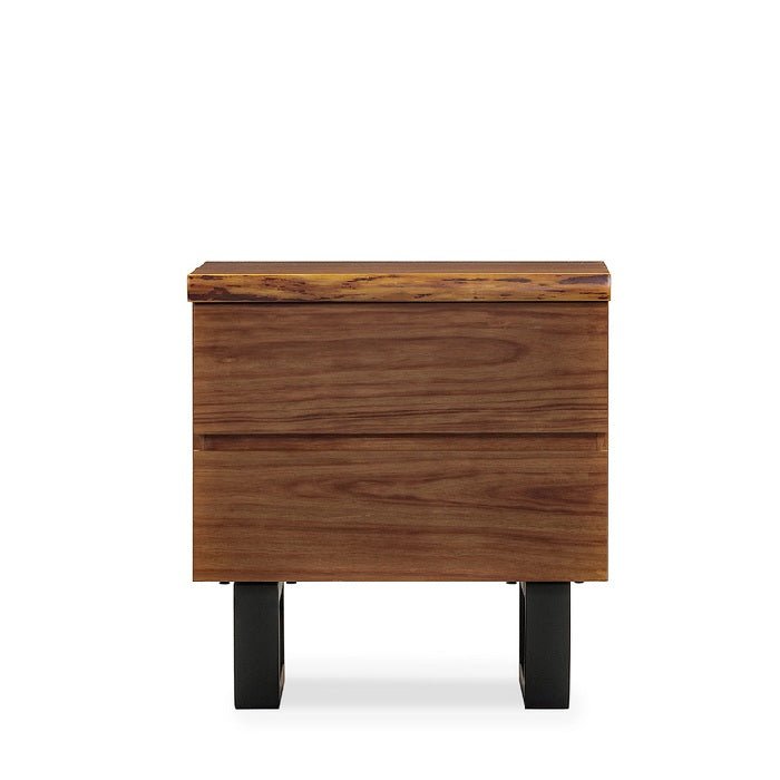 LiveEdge 2 Drawer Bedside - Paulas Home & Living