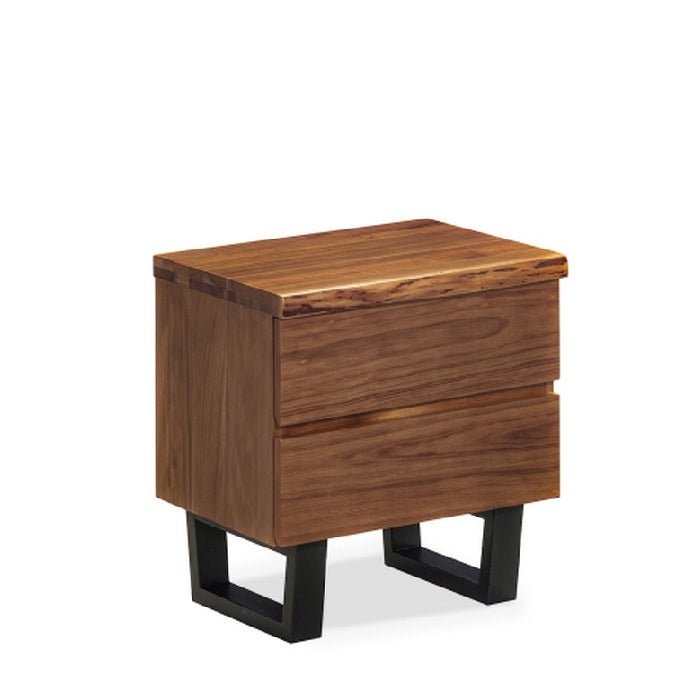 LiveEdge 2 Drawer Bedside - Paulas Home & Living