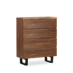 LiveEdge 4 Drawer Tallboy - Paulas Home & Living