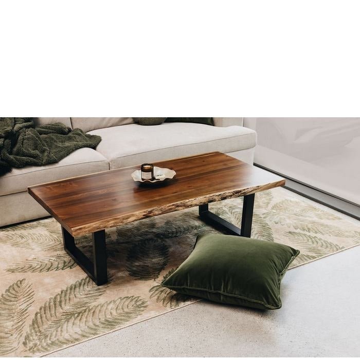 LiveEdge Coffee Table - Blackwood veneer - Paulas Home & Living