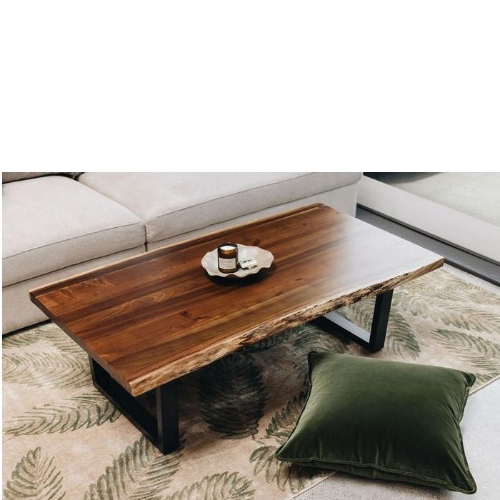 LiveEdge Coffee Table - Blackwood veneer - Paulas Home & Living