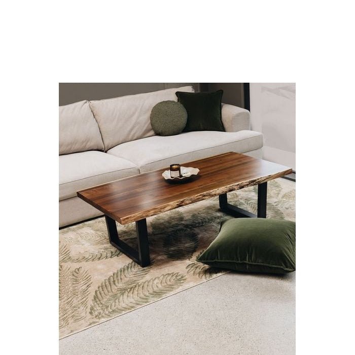 LiveEdge Coffee Table - Blackwood veneer - Paulas Home & Living