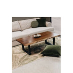 LiveEdge Coffee Table - Blackwood veneer - Paulas Home & Living