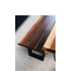 LiveEdge Dining Tables 1800w - 2100w - 2400w (Blackwood veneer) - Paulas Home & Living