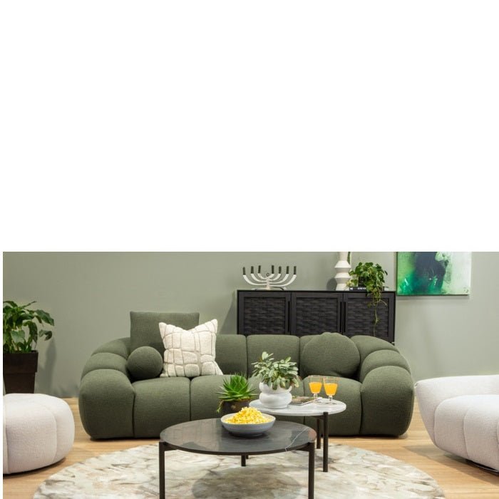 Lola 3.5 Seater Sofa in Fabric - Paulas Home & Living