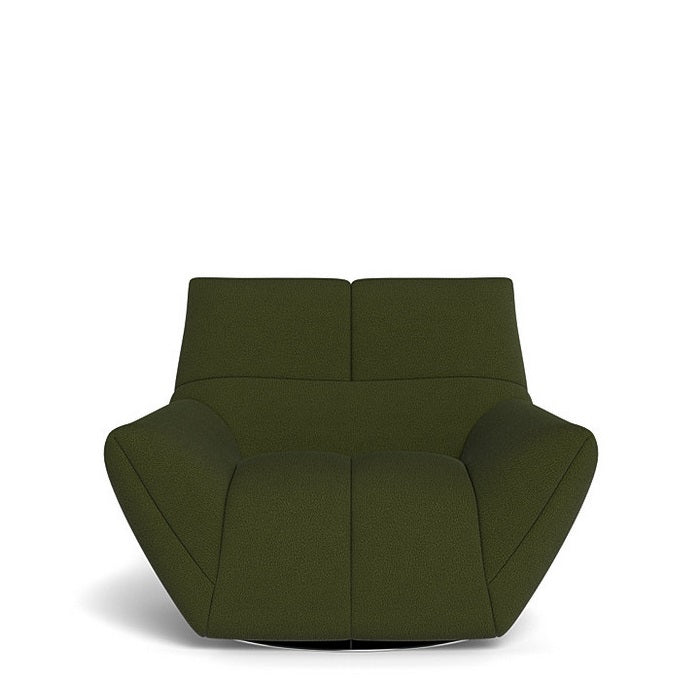 Lola Swivel Armchair in Fabric - Paulas Home & Living