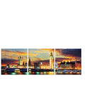 London 3 pce 2100w x 700h Perspex Wall Art - Paulas Home & Living