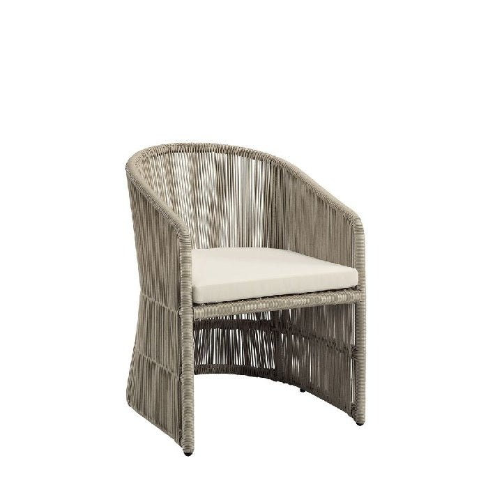 Los Cabos Outdoor Dining Chair with Quick Dry Foam - Paulas Home & Living