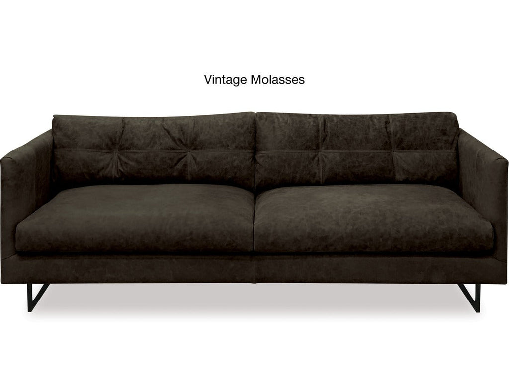Louis 3 Seater Sofa - Tasman Leather - Paulas Home & Living