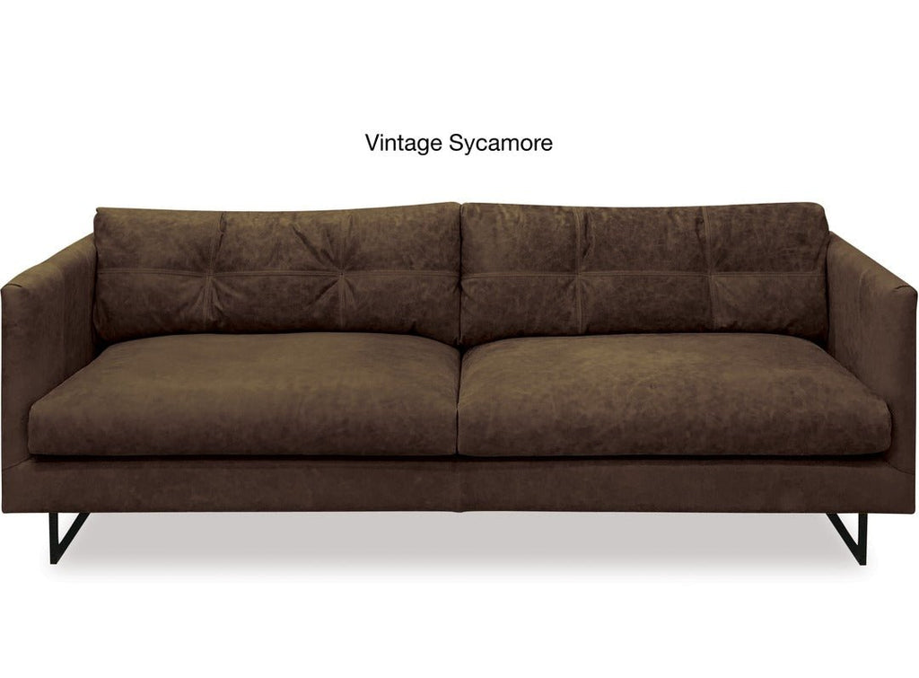 Louis 3 Seater Sofa - Tasman Leather - Paulas Home & Living