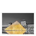 Louvre Afterglow Perspex Art 1200x800 - NEW