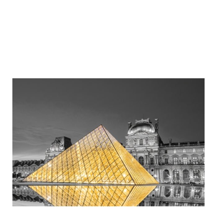 Louvre Afterglow Perspex Art 1200x800 - NEW