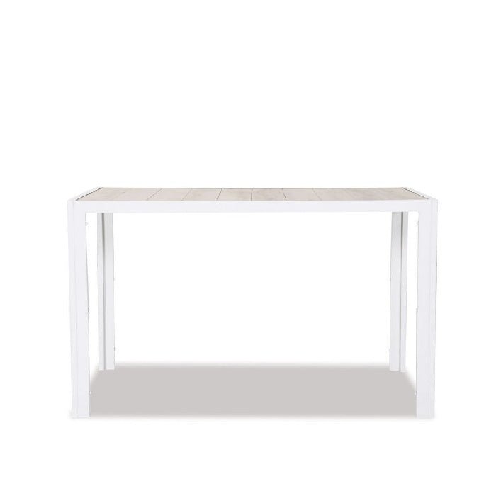 Luca Outdoor Bar Table Ceramic Top - 1550w - Paulas Home & Living