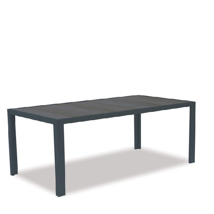Luca Outdoor Table Ceramic Top - 1860w Gunmetal - Paulas Home & Living