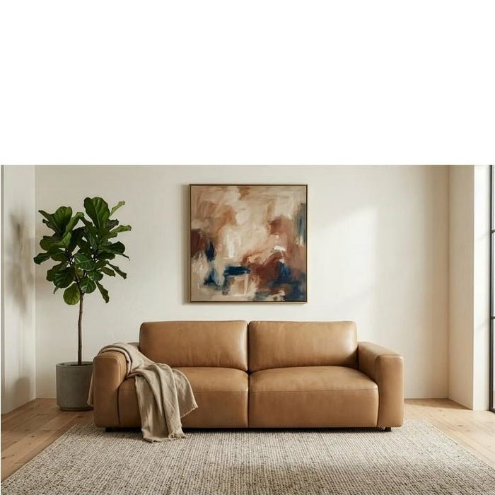 Luca Sofa - Fabric & Leather options - Low in Profile - Paulas Home & Living