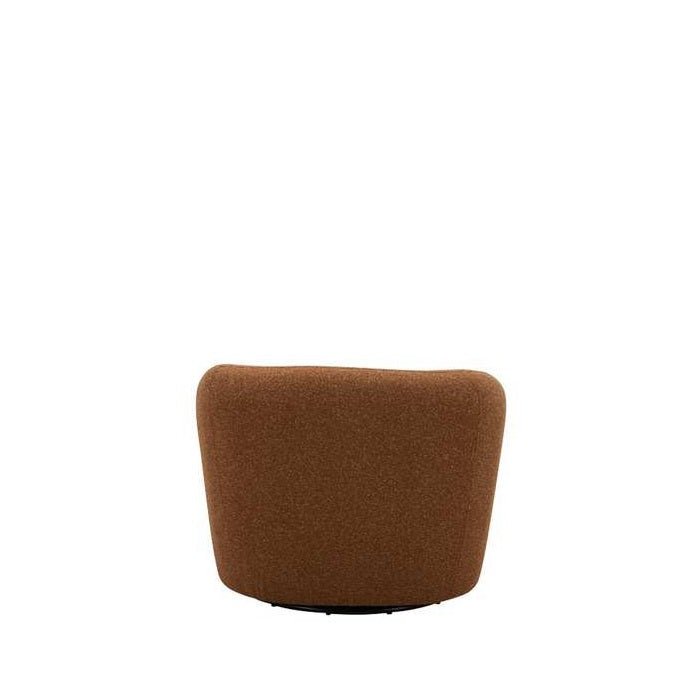 Luigi Swivel Armchair in Fabric - Paulas Home & Living