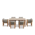 Lulu Outdoor Dining Suite - 7 Pce - Paulas Home & Living
