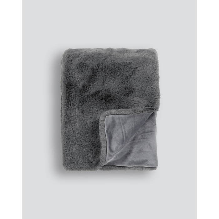 Luxe Throw - Slate - Paulas Home & Living