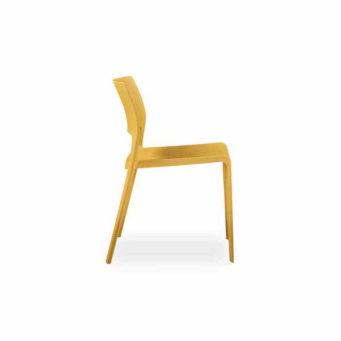 Lyric Outdoor Chair - Mustard (Stackable) - Paulas Home & Living
