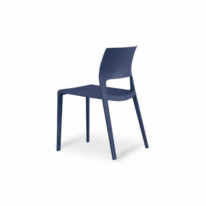 Lyric Outdoor Chair - Navy (Stackable) - Paulas Home & Living