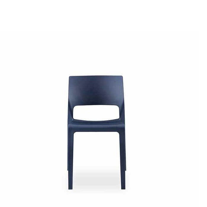 Lyric Outdoor Chair - Navy (Stackable) - Paulas Home & Living