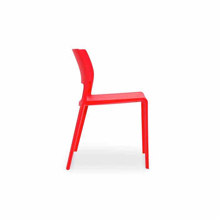 Lyric Outdoor Chair - Red (Stackable) - Paulas Home & Living