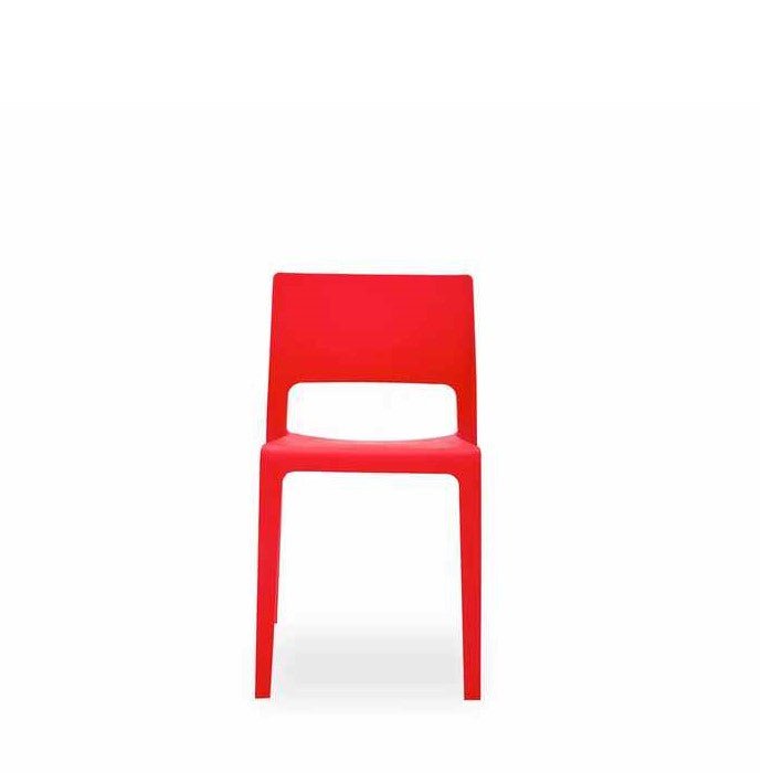 Lyric Outdoor Chair - Red (Stackable) - Paulas Home & Living