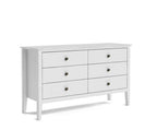 Mabel Lowboy 6 Drawer - Paulas Home & Living