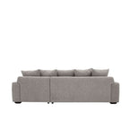 Maddox 4 Seater Chaise in Fabric