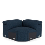 Madison 1 Seater Corner with Adjustable Headrest in Fabric - Paulas Home & Living