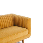 Madison 3 Seater Velvet - Honey Gold - Paulas Home & Living