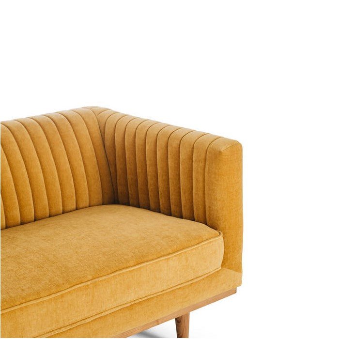Madison 3 Seater Velvet - Honey Gold - Paulas Home & Living