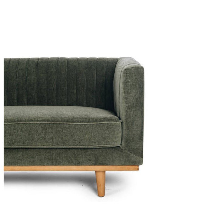 Madison 3 Seater Velvet - Spruce Green - Paulas Home & Living