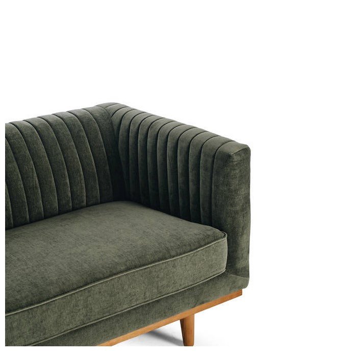 Madison 3 Seater Velvet - Spruce Green - Paulas Home & Living