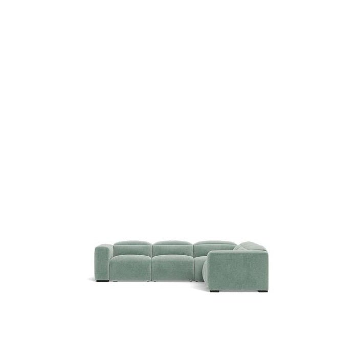 Madison 5 Piece Power Corner Modular Suite in Fabric - Paulas Home & Living