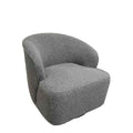 Madison Swivel Chair - Grey/Black - Paulas Home & Living