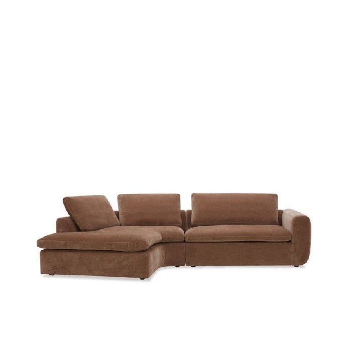 Malone 2 Seater Chaise Lounge Suite - Perfect for cosy, relaxed living spaces. - Paulas Home & Living