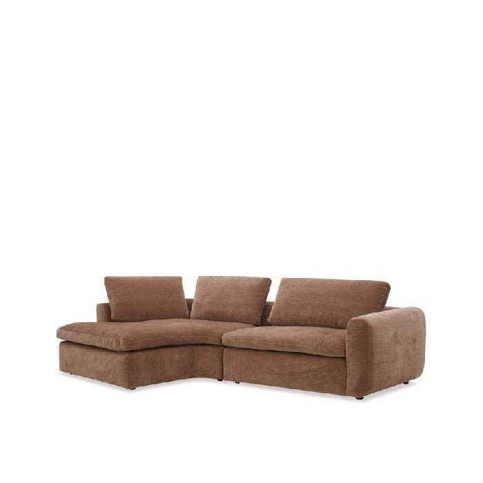 Malone 2 Seater Chaise Lounge Suite - Perfect for cosy, relaxed living spaces. - Paulas Home & Living