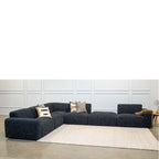 Malone 5 Piece Modular Corner Suite in Fabric - Paulas Home & Living