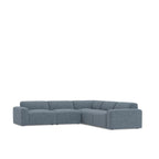 Malone 5 Piece Modular Corner Suite in Fabric - Paulas Home & Living