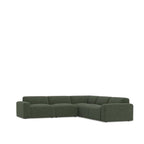 Malone 5 Piece Modular Corner Suite in Fabric - Paulas Home & Living