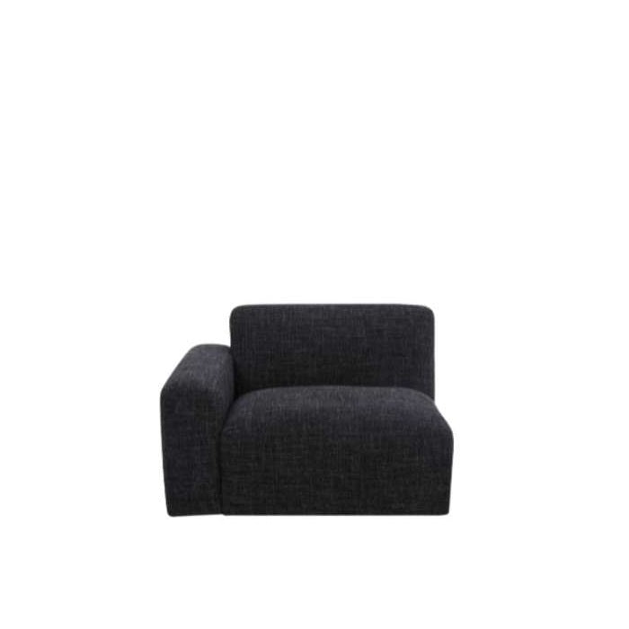 Malone Modular 1 Seater Armchair LHF in Fabric - Paulas Home & Living
