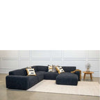 Malone Modular 1 Seater Armless Chair in Fabric - Paulas Home & Living